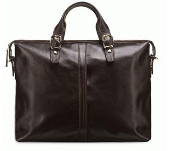 Мужская кожаная сумка для ноутбука 15,6" Blamont