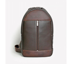 Кожаный рюкзак Issa Hara коричневый