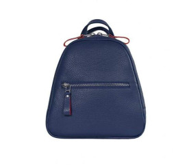 Женский кожаный рюкзак Issa Hara синий