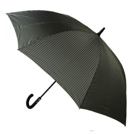 Зонт мужской Fulton Knightsbridge-2 G451 Black Steel (Черный с серым) – Фото 1