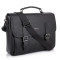 Мужской кожаный портфель Giorgio Ferretti (Италия) черный GF009black