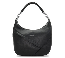 Кожаная женская сумка Giorgio Ferretti (Италия) черная GF2017148Cblack