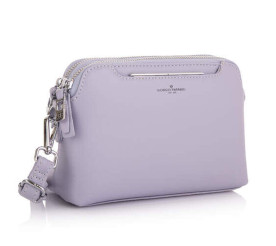 Кожаная сумка на плечо Giorgio Ferretti (Италия) серая GF2017273Cgrey