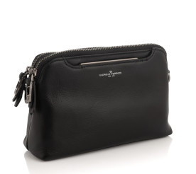 Кожаная сумка на плечо Giorgio Ferretti (Италия) черная GF2017273Dblack