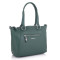 Кожаная женская сумка Giorgio Ferretti (Италия) зеленая GF2018888Cgreen