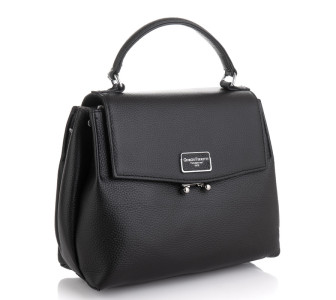 Кожаная сумка на плечо Giorgio Ferretti (Италия) черная GF2018969Bblack