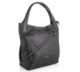 Кожаная женская сумка Giorgio Ferretti (Италия) черная GF2019010Dblack
