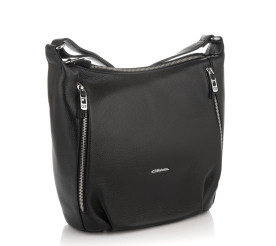 Кожаная сумка Giorgio Ferretti (Италия) черная GF2019155Bblack