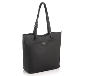 Кожаный женский шоппер Giorgio Ferretti (Италия) черный GF2019201Bblack