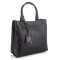 Кожаная деловая сумка Giorgio Ferretti (Италия) черная GF2019831Dblack