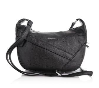 Кожаная сумка на плечо Giorgio Ferretti (Италия) черная GF2019859Bblack