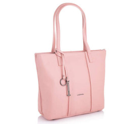 Кожаная женская сумка Giorgio Ferretti (Италия) розовая GF2019862Bpink