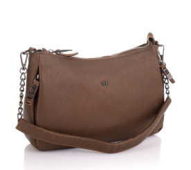 Кожаная сумка на плечо Giorgio Ferretti (Италия) коричневая GF2019879Albrown