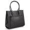 Кожаная деловая сумка Giorgio Ferretti (Италия) черная GF2019933Ablack