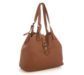 Кожаная сумка Giorgio Ferretti (Италия) коричневая GF2020748Albrown