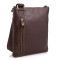 Мужская кожаная сумка через плечо Giorgio Ferretti (Италия) коричневая GF3475Cbrown