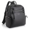 Женский кожаный рюкзак Giorgio Ferretti (Италия) черный GF6006Bblack