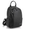 Женский кожаный рюкзак Giorgio Ferretti (Италия) черный GF6101Cblack