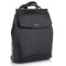 Женский кожаный рюкзак Giorgio Ferretti (Италия) черный GFA-689Ablack