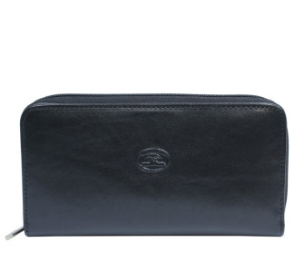 Женский кожаный кошелек черный TONY PEROTTI (Италия) Женский кожаный кошелек черный TONY PEROTTI (Италия)