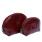 Кожаная женская косметичка TONY PEROTTI (Италия) красная Italico 1583L+1583M rosso