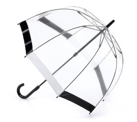 Зонт женский Fulton Birdcage-1 L041 Black White (Черно-белый)