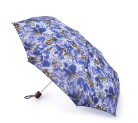 Зонт женский Fulton Minilite-2 L354 Blue Tulip (Голубой тюльпан)