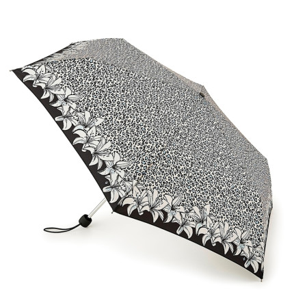 Зонт женский Fulton Superslim-2 L553 Lily Leopard (Лилии) – Фото 1