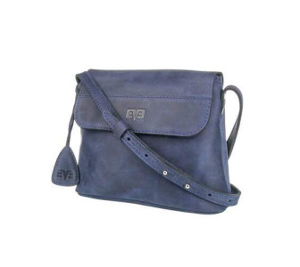 Кожаная сумка Level Капля синяя Кожаная сумка Level Капля синяя