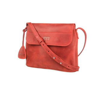 Кожаная сумка Level Капля красная Кожаная сумка Level Капля красная