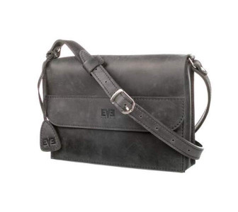 Кожаная сумка Level Карман черная Кожаная сумка Level Карман черная