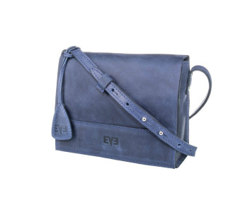 Кожаная сумка Level Винтаж синяя Кожаная сумка Level Винтаж синяя