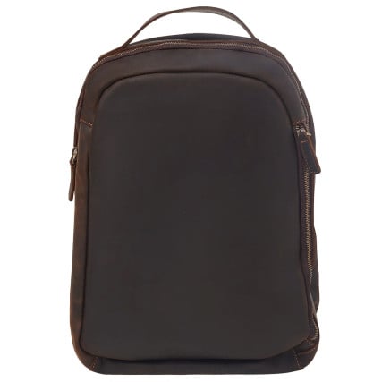 Мужской кожаный рюкзак Buffalo Bags коричневый M191249C – Фото 1