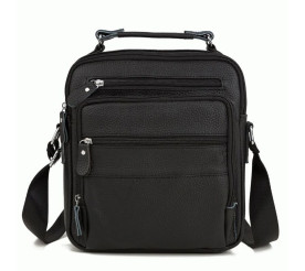 Сумка через плечо кожаная Bexhill черная M38-5112A