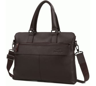 Коричневый кожаный портфель Bexhill M38-6901-3C