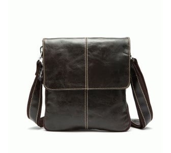 Мужская кожаная коричневая сумка Buffalo Bags M8006C