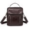 Мужская кожаная сумка Buffalo Bags коричневая M8870C