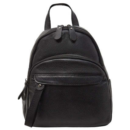 Женский кожаный рюкзак Mike Browen черный MB319black – Фото 1