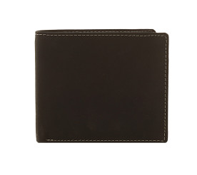 Мужской кожаный кошелек Woodbridge черный