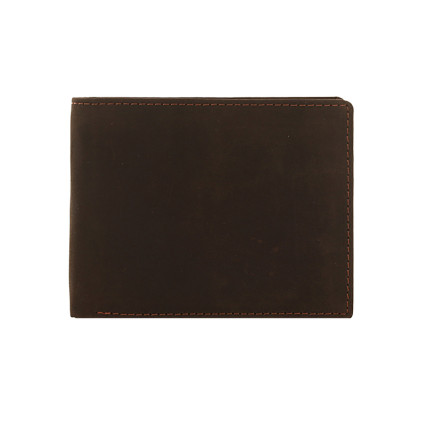 Мужской кожаный кошелек Woodbridge коричневый – Фото 1