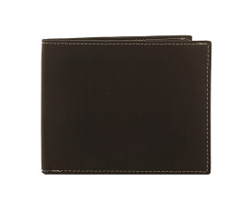 Мужской кожаный кошелек Woodbridge черный