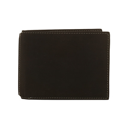 Мужской кожаный кошелек Woodbridge черный – Фото 1