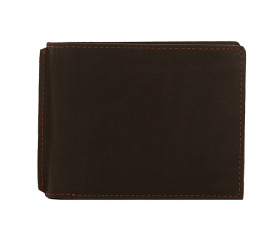 Мужской кожаный кошелек Woodbridge коричневый