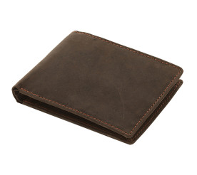 Мужской кожаный кошелек Woodbridge коричневый