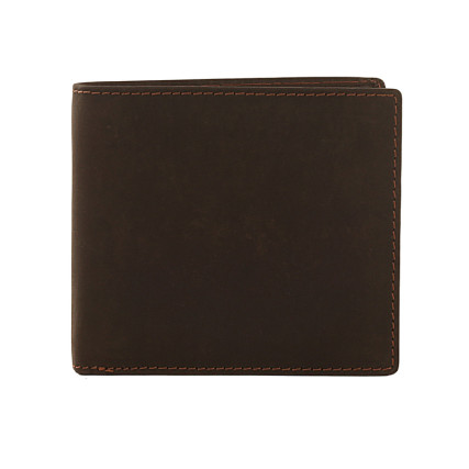 Мужской кожаный кошелек Woodbridge коричневый – Фото 1