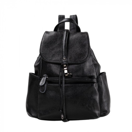 Кожаный рюкзак OLIVIA LEATHER черный nwbp27-8836A-Bp – Фото 1