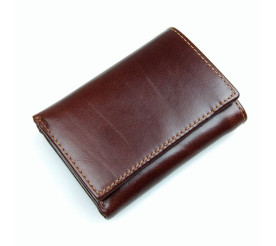 Мужской кожаный кошелек R-8105Q Buffalo Bags коричневый