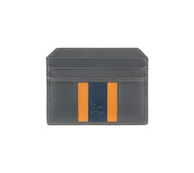 Кредитница кожаная VISCONTI серая RAC15 GREY/M