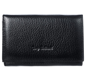 Женский кожаный кошелек Tony Bellucci черный
