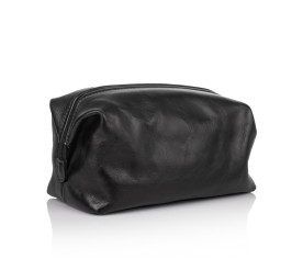 Несессер кожаный Virginia Conti (Италия) черный VC00386M